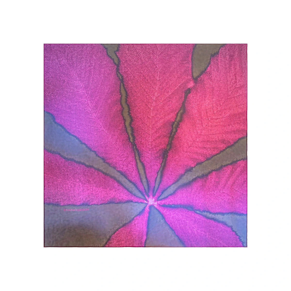 Silk Chiffon Scarf | Buckeye Leaf