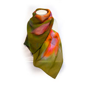 Silk Chiffon Scarf | Rosewood—Original