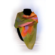 Silk Chiffon Scarf | Rosewood—Original