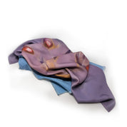 Silk Twill Double-Sided Scarf | Tulips—Original & Pair