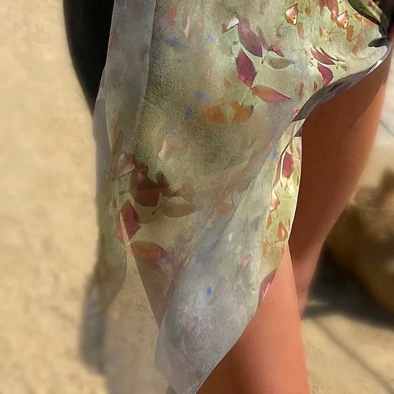 Silk Chiffon Scarf | Wildflower—Original